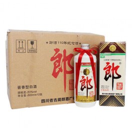 53度郎酒紀(jì)念110周年2013年老酒12瓶整箱價錢貴不貴