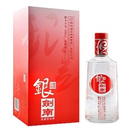 52度銀劍南紅爵濃香型白酒500ml一般多少錢啊