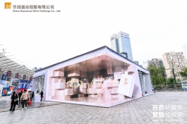 華潤系白酒首次集體亮相 展位時尚互動流光炫彩