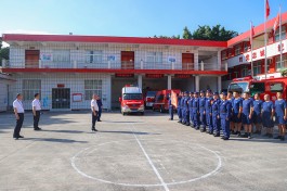 五糧液專職消防隊馳援甘孜州瀘定縣地震災區
