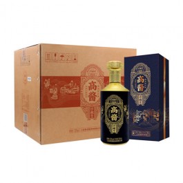 53度上海貴酒高醬珍藏酒6瓶整箱一般是多少錢