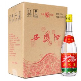 45度西鳳酒西鳳375七兩半375ml6瓶整箱價(jià)錢(qián)要多少