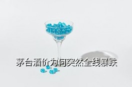 茅臺酒價全線暴跌(貴州茅臺為什么暴跌)