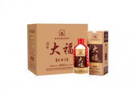 53度百年大福老酒王白酒500mlx6瓶整箱價格