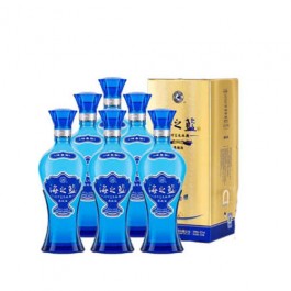 42度洋河藍(lán)色經(jīng)典海之藍(lán)520ml6瓶整箱大概市場價(jià)
